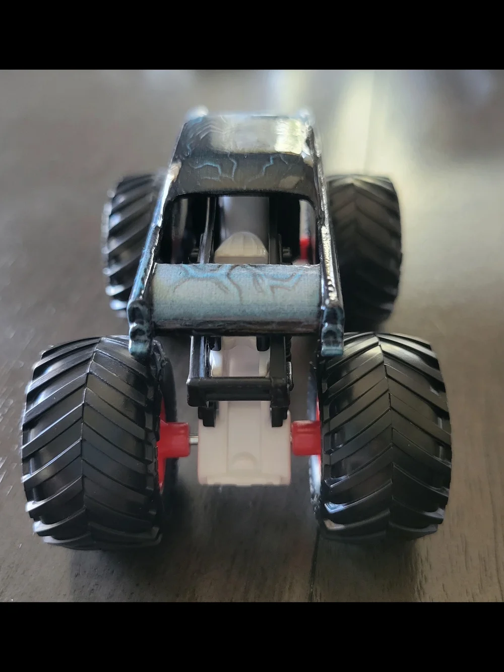 Kids Black & Red Monster Truck Toy